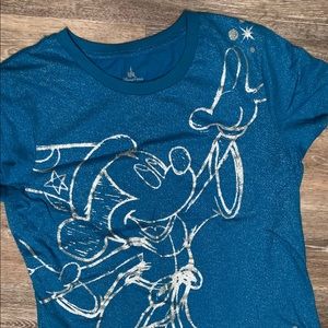 Disney Parks Women’s T-shirt Sorcerer Mickey 2017